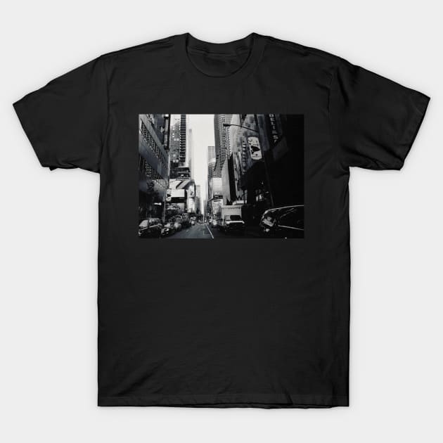 Time Square T-Shirt by The Art of Sammy Ruiz